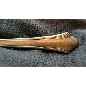 Vintage Butter Knife, Lady Carolina 1930 Gorham Flat Handle